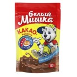 Белый мишка какао-напиток, гранулированный, 150 гр